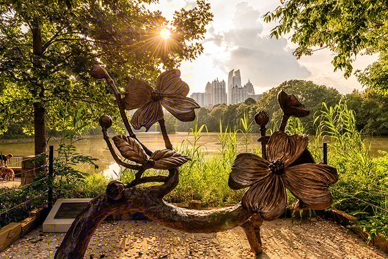 AtlantaPiedmontParkFlowerSculpture